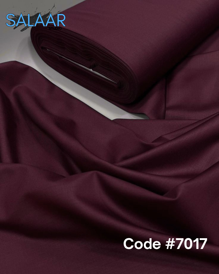 Premium Unstich Boski Wash N Wear Dark Vine Colour ST-7017