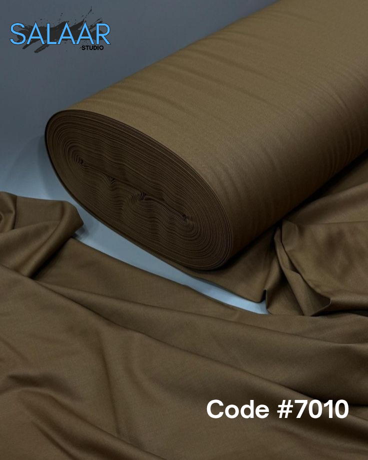 Premium Unstich Boski Wash N Wear Dark Brown ST-7010