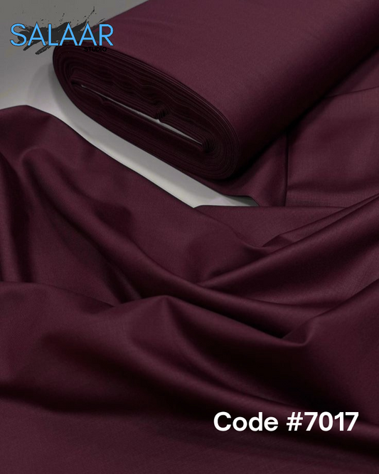 Premium Unstich Boski Wash N Wear Dark Vine Colour ST-7017