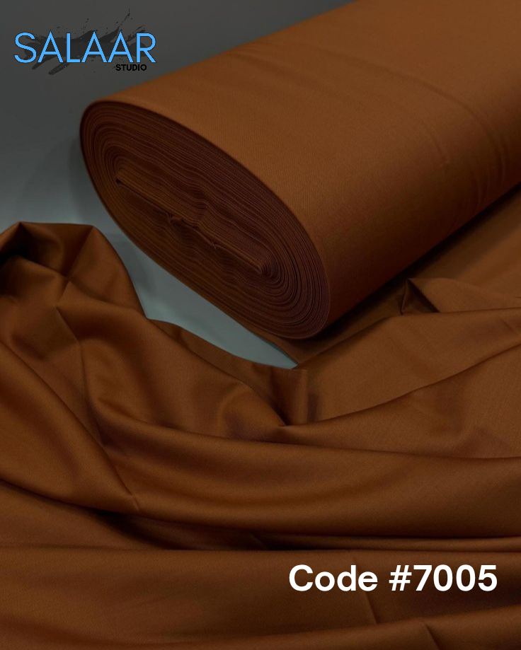 Premium Unstich Boski Wash N Wear Coffee Brown ST-7005