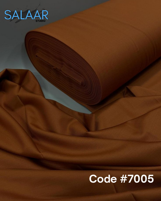 Premium Unstich Boski Wash N Wear Coffee Brown ST-7005