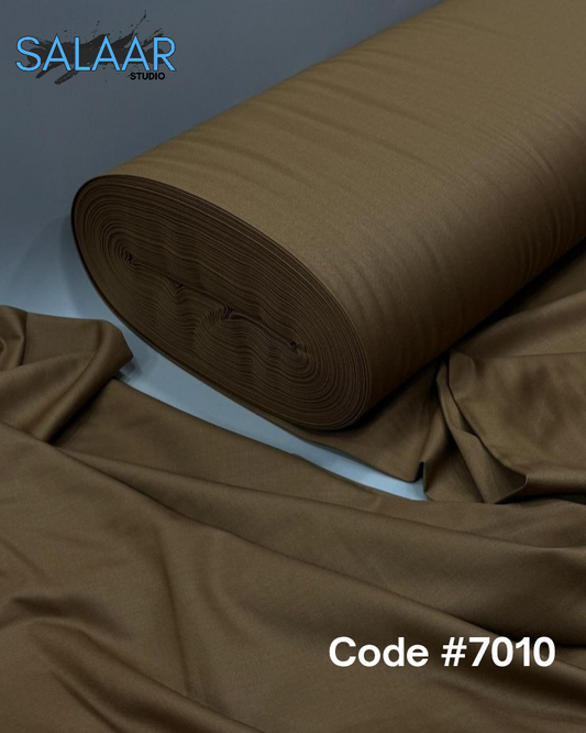 Premium Unstich Boski Wash N Wear Dark Brown ST-7010