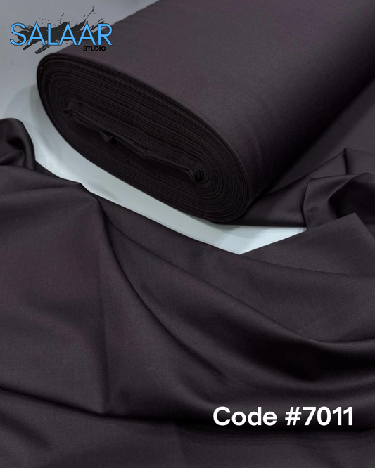 Premium Unstich Boski Wash N Wear Dark Mehroon ST-7011
