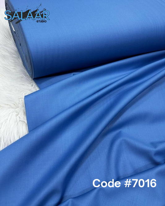 Premium Unstich Boski Wash N Wear Royal Blue ST-7016