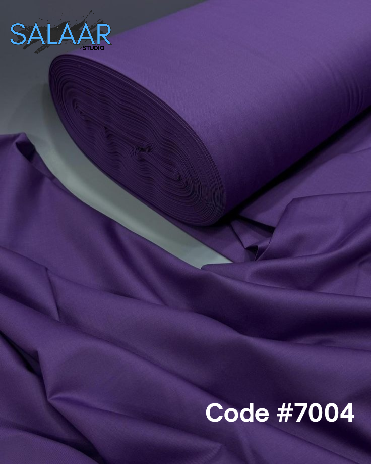 Premium Unstich Boski Wash N Wear Purple ST-7004